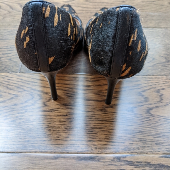 Cole Haan Women's Fur Heels - Picture 3 of 12